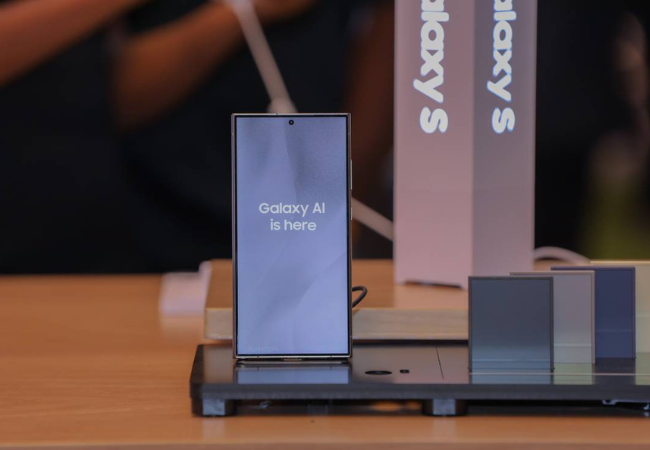 Samsung lance sa série Galaxy S24 transfigurée par l'IA de Google